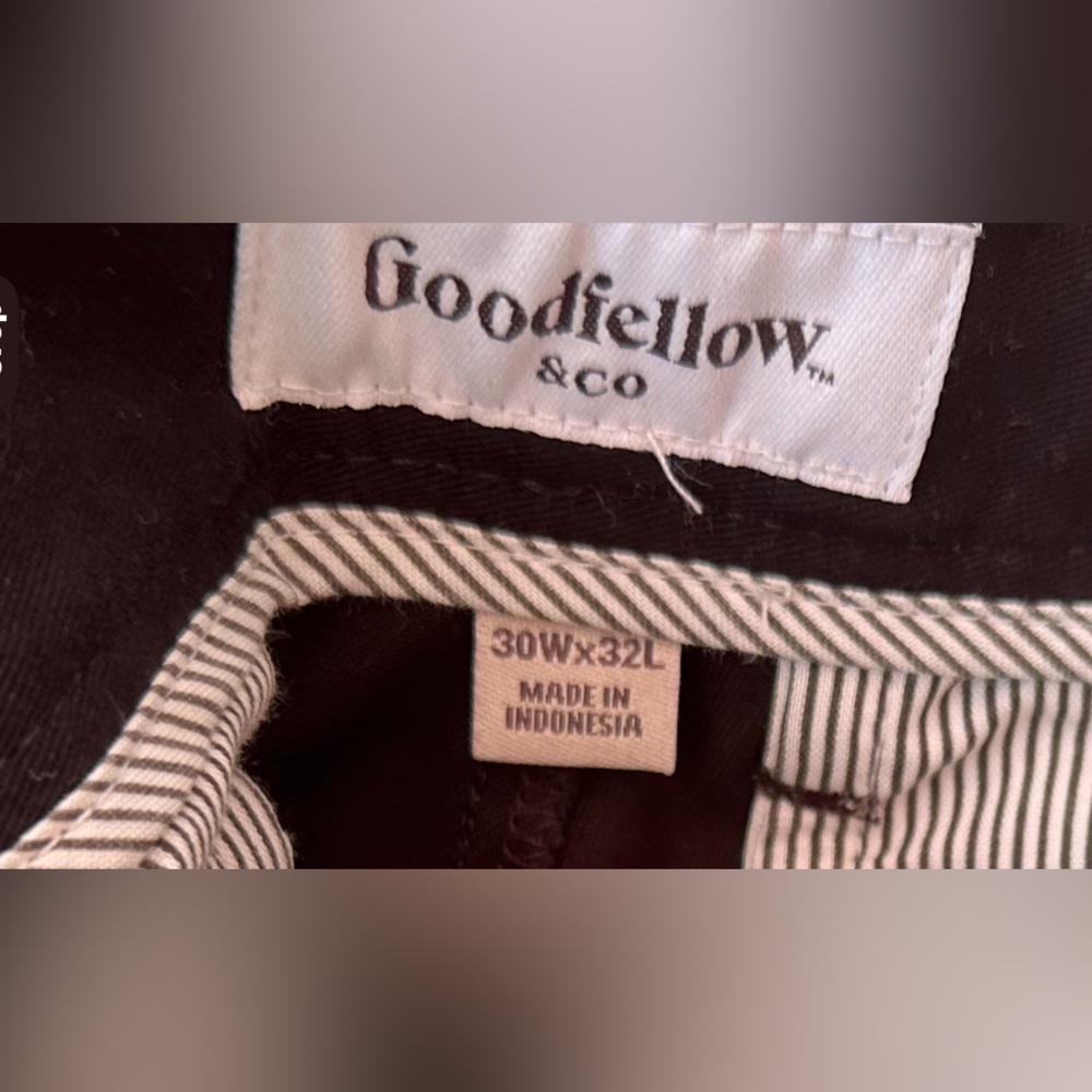 CHINOS-BLACK 30-32 - Picture 6 of 6